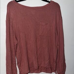 Women's Pink Fleece Top